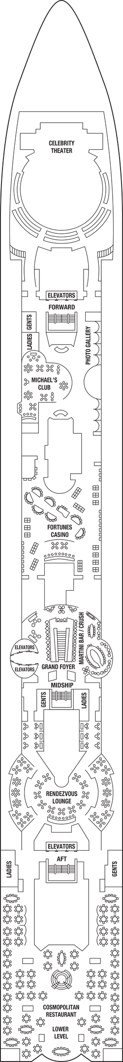 Celebrity Summit Deck Plans - Celebrity Cruises