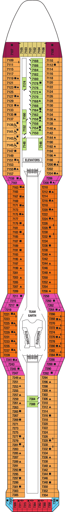 Celebrity Eclipse Deck Plans - Celebrity Cruises